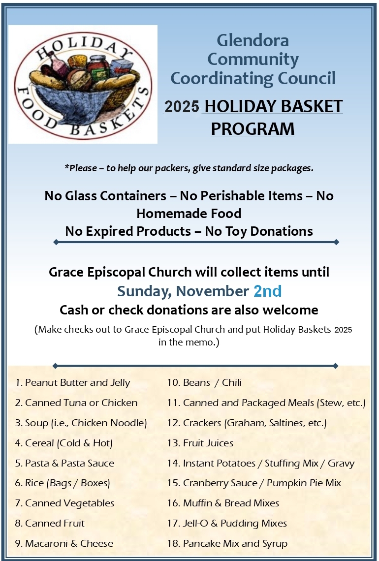 25 Holiday Basket Flyer